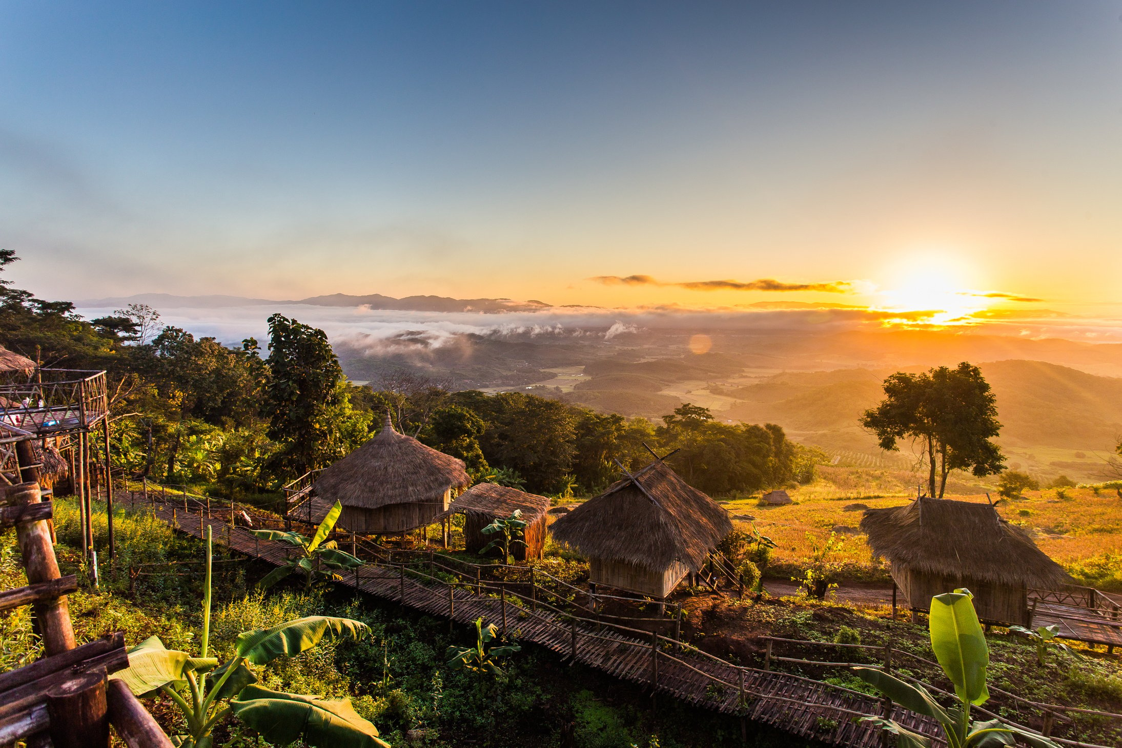 Doi Sa Ngo Viewpoint in Thailand